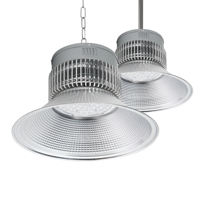 200W LED fin, high bay lamp, warehouse workshop engineering lighting, super bright, full power stadium ceiling light