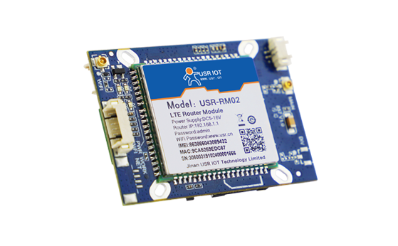 Single-network port 4G wireless router module