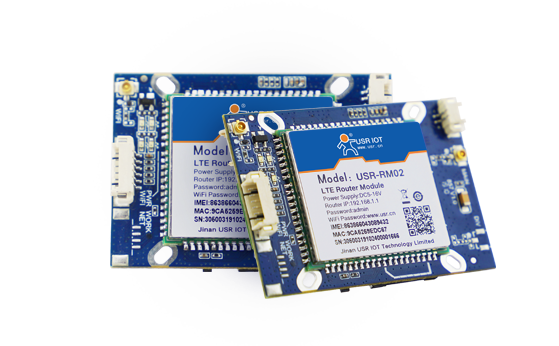 Single-network port 4G wireless router module