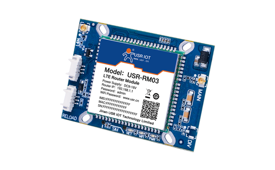 Dual-network port 4G wireless router module