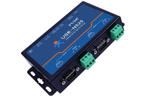 RS-232/485 serial devices to the TCP/IP network
