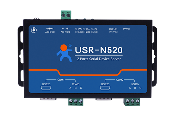 RS-232/485 serial devices to the TCP/IP network