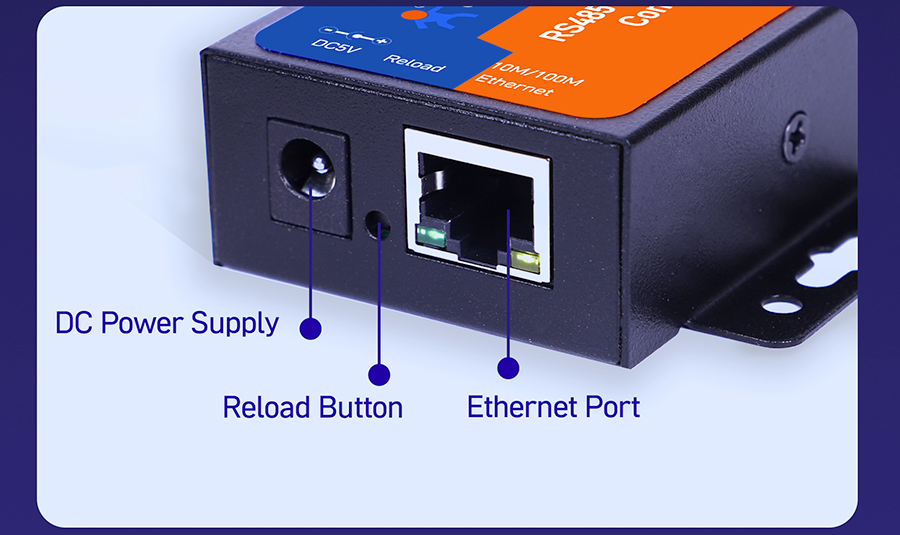 1 port RS232 to Ethernet