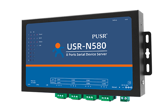 RS485 Eight ports serial server