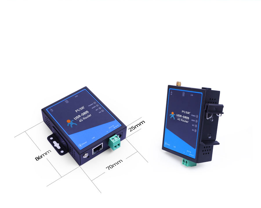 Mini industrial 4G cellular router