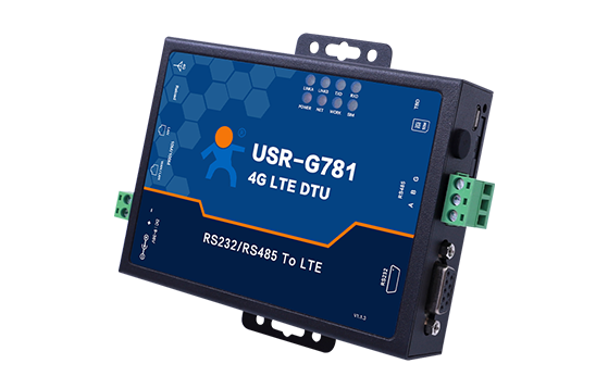 An industrial router with serial port