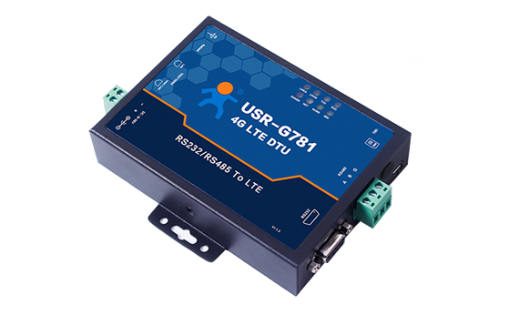 An industrial router with serial port
