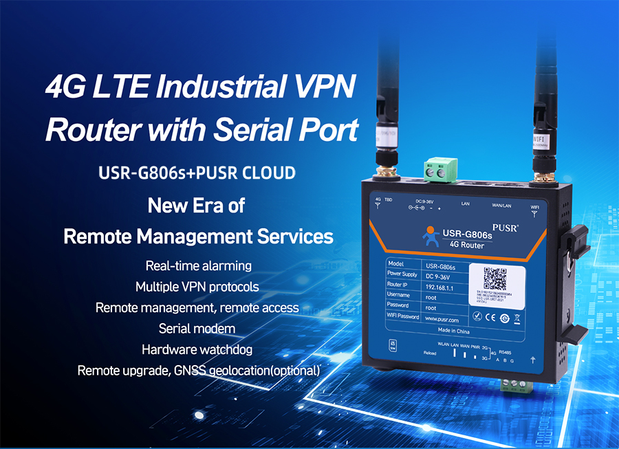 4G Industrial Cellular Router