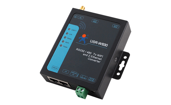 2 LAN Port Serial to WiFi Converter
