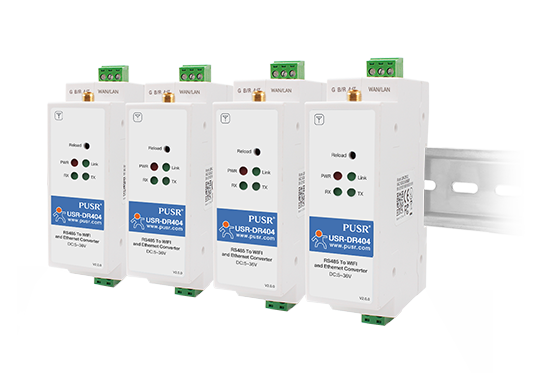 DIN-Rail RS485 to WiFi Converters