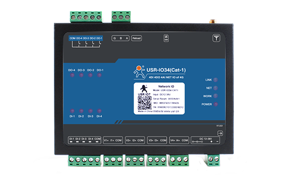4G/LoRa network IO controller