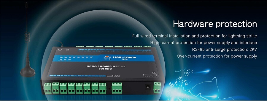 8-Way Ethernet/WIFI Network IO Controller