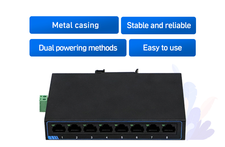 8-port 100M Ethernet Switch