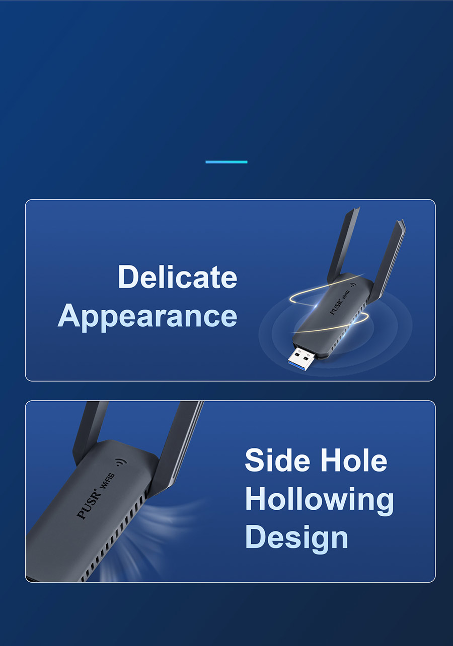 Wi-Fi 6 USB Network Adapter