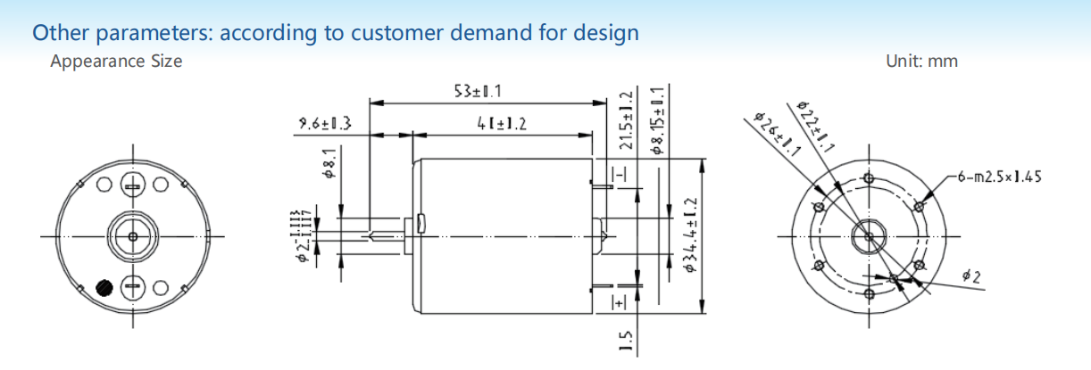 Carbon-brush motors