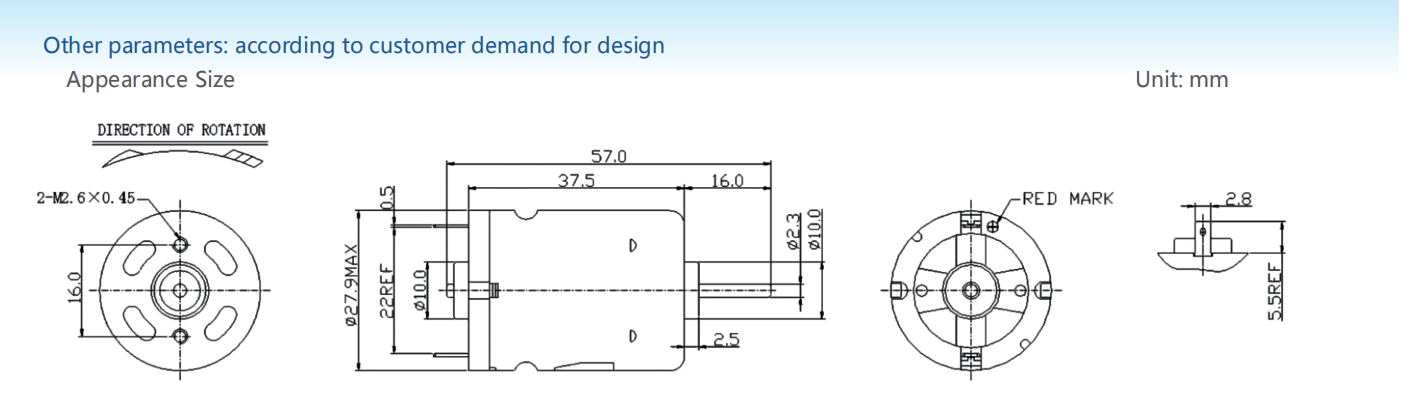 Carbon-brush motors