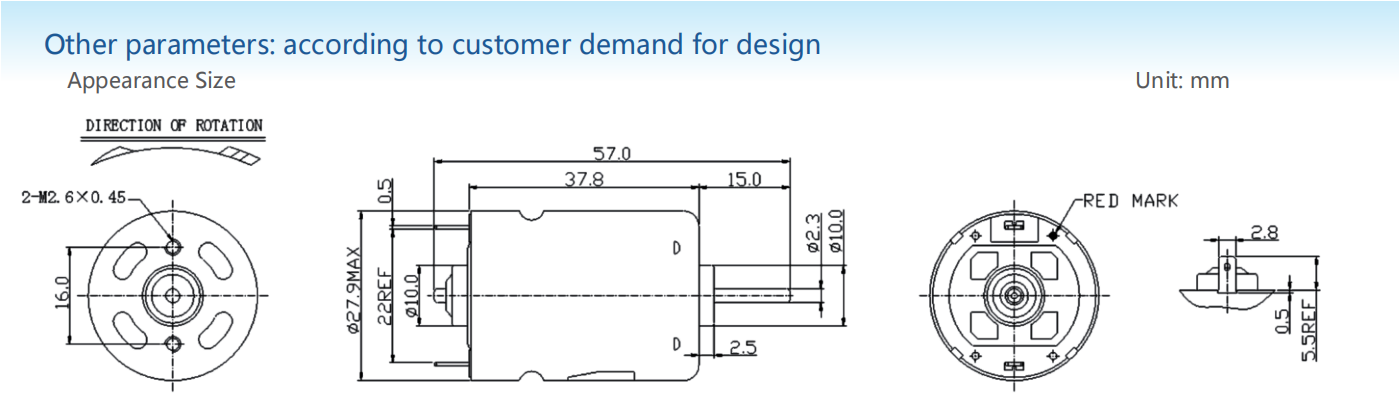 Carbon-brush motors