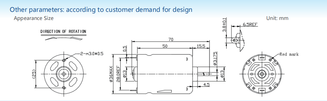Carbon-brush motors