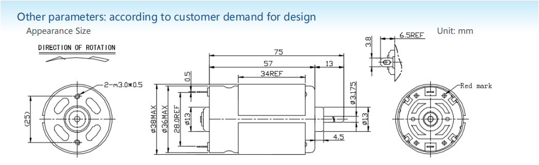 Carbon-brush motors
