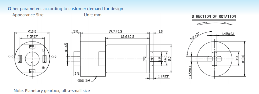 Gear-box motors