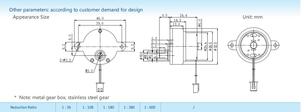 Gear-box motors