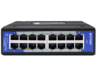 UOTEK 10/100M 16-Port Unmanaged Industrial Switch