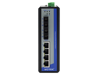 UOTEK UT-6406G-220 4 Electrical Ports + 2 Optical Ports Full Gigabit Unmanaged Ethernet Switch