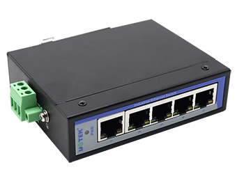 UOTEK 100M 5-Port unmanaged Ethernet Switch