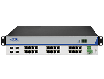 UOTEK 24+4G Rackmount Gigabit Unmanaged Industrial Ethernet Switch