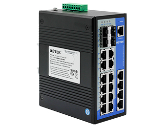 UOTEK 16 4G Gigabit Managed Ethernet Switch