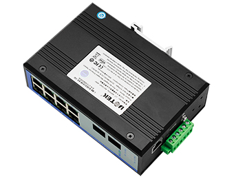 UOTEK 10-Port Full Gigabit Managed Ethernet Switch