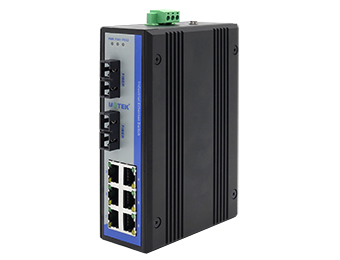 UOTEK DIN-Rail Unmanaged Industrial Ethernet Switch