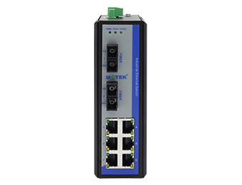 UOTEK DIN-Rail Unmanaged Industrial Ethernet Switch