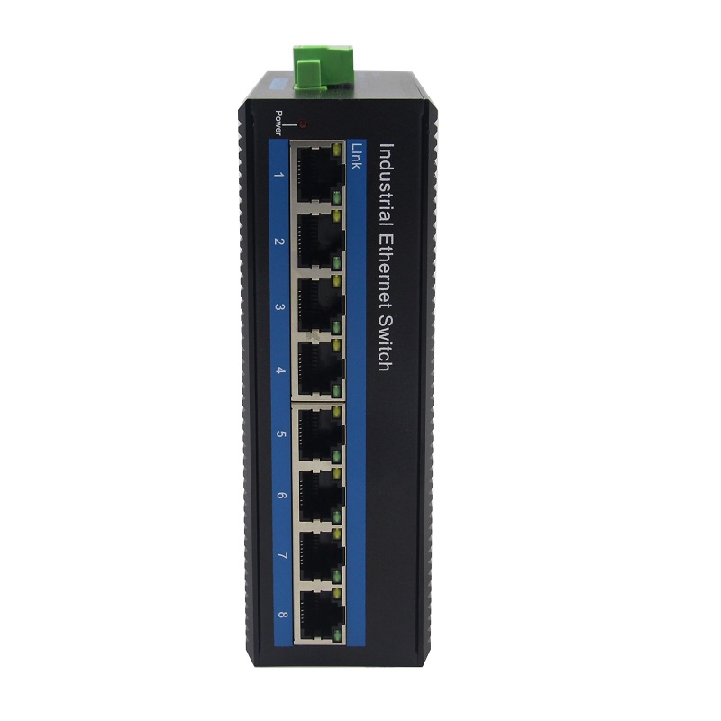 Unmanaged 8-port Industrial Ethernet POE Switch
