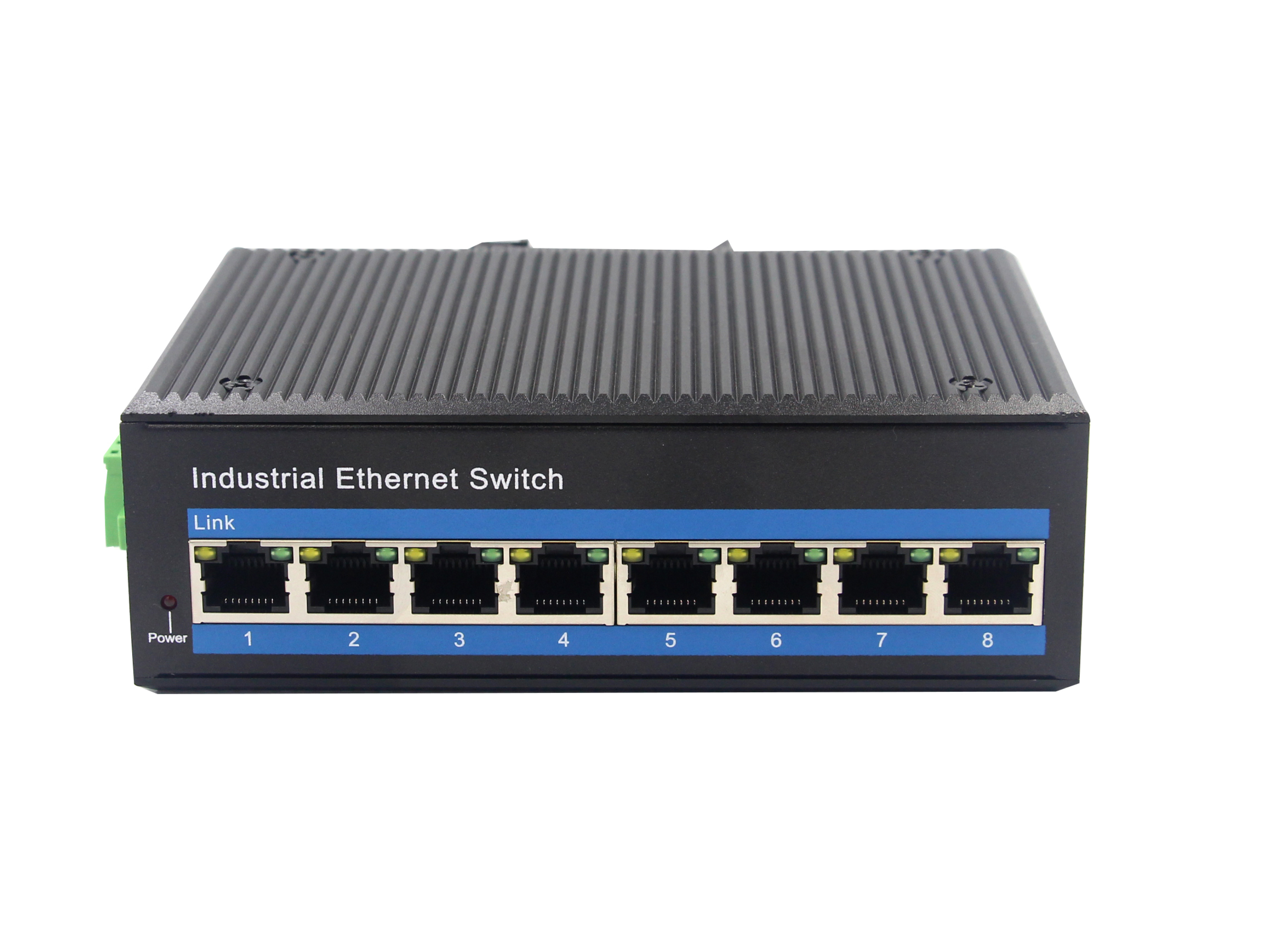 Unmanaged 8-port Industrial Ethernet POE Switch