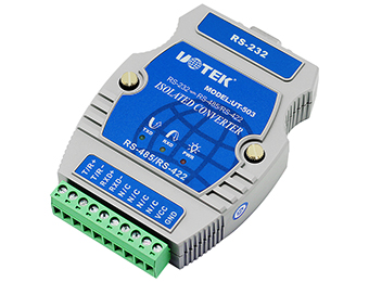 UOTEK Industrial RS-232 to RS-485/422 Converter with Isolation