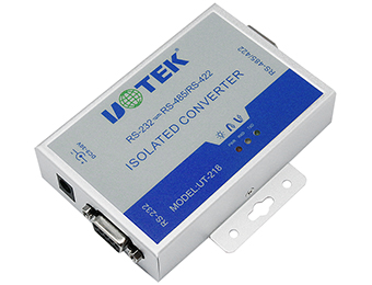 UT-218 UOTEK Industrial RS-232 to RS-485/422 Converter with Isolation