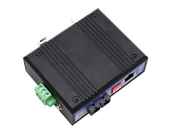 UOTEK 10/100M 1 Fiber 1 RJ-45 Port Industrial Switch