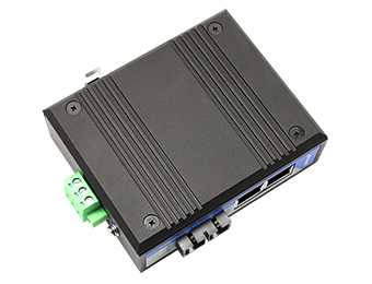 UOTEK 2 Base-T Ethernet ports,1 Base- X optical port network fiber transceiver