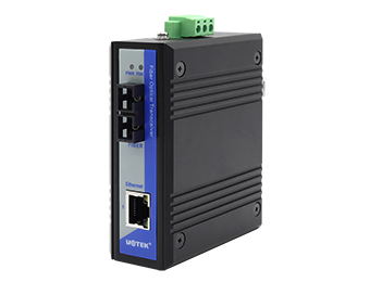 UOTEK 1 1000Base-T Ethernet ports and 1  1000Base- X optical port Network Fiber Optic Transceiver