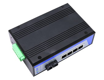 UOTEK 4-Port 100M Network Fiber Optic Transceiver