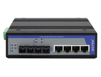 UOTEK 10/100M to 2 ports RS-232/485/422 serial port server