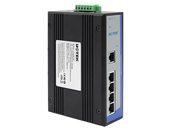 UOTEK 5-port 100M Simple Managed POE Ethernet Switch