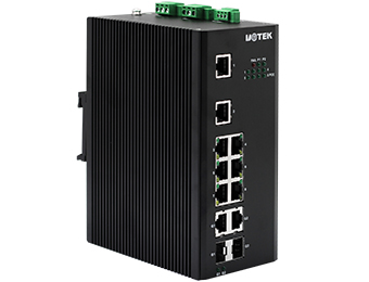 UOTEK 8+2G Combo POE Ethernet Switch