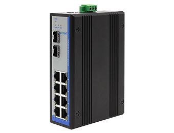 UOTEK 10-port managed gigabit ethernet switch