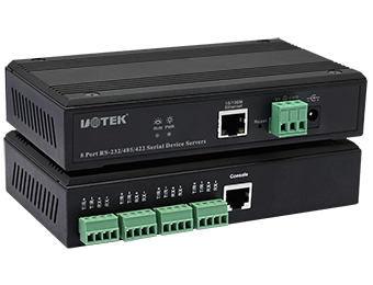 UOTEK Modbus Gateway 4 RS485/RS422 ports