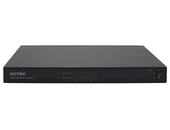 UOTEK 10/100M TCP/IP to 8-Port RS-485/422 Isolated Serial Device Server