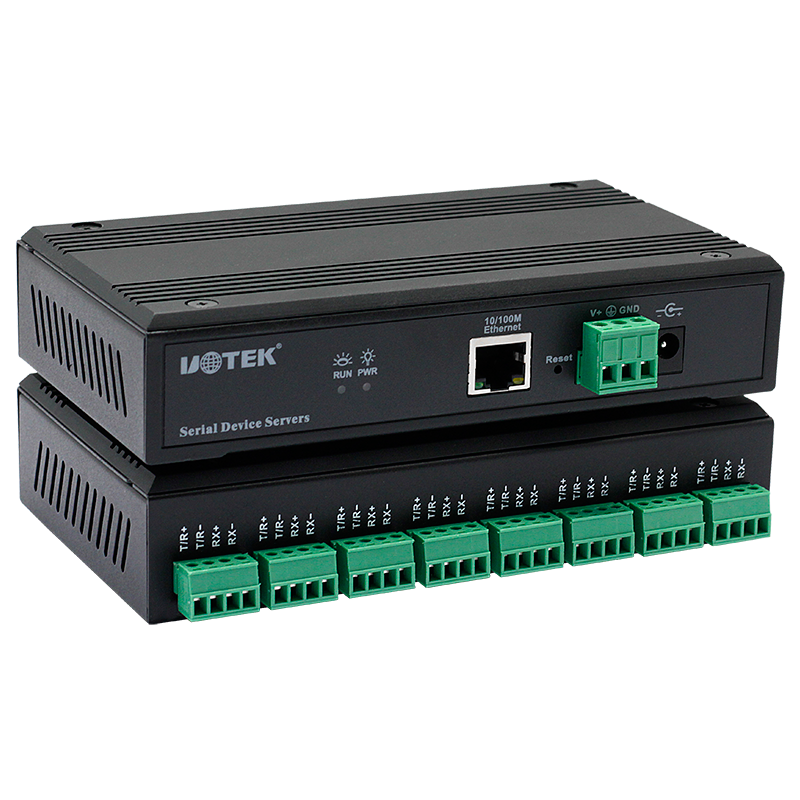 UOTEK UT-6808MT-I 10/100M to 8 ports 485/422 Isolated Serial Device Server