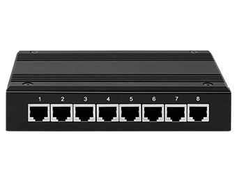 UOTEK 10/100M to 8 Ports RS-232/485/422 Serial Device Server