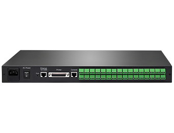 UOTEK 10/100M TCP/IP to 16 Ports RS-485/422 Serial Device Server with Lightning Isolation